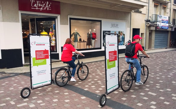 V lo Publicitaire En Location Pour Le Street Marketing